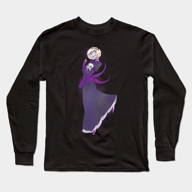 Homestuck Rose Lalonde Grimdark Design Long Sleeve T-Shirt by nhitori